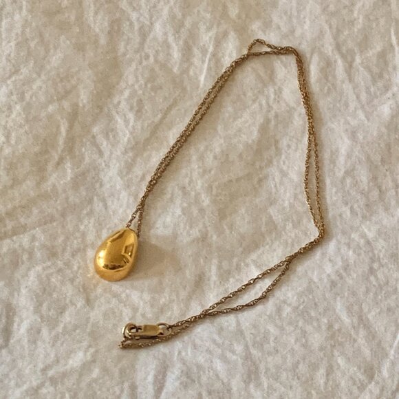 Sophie Buhai Tiny Egg Pendant 18K Gold Vermeil - Picture 8 of 8